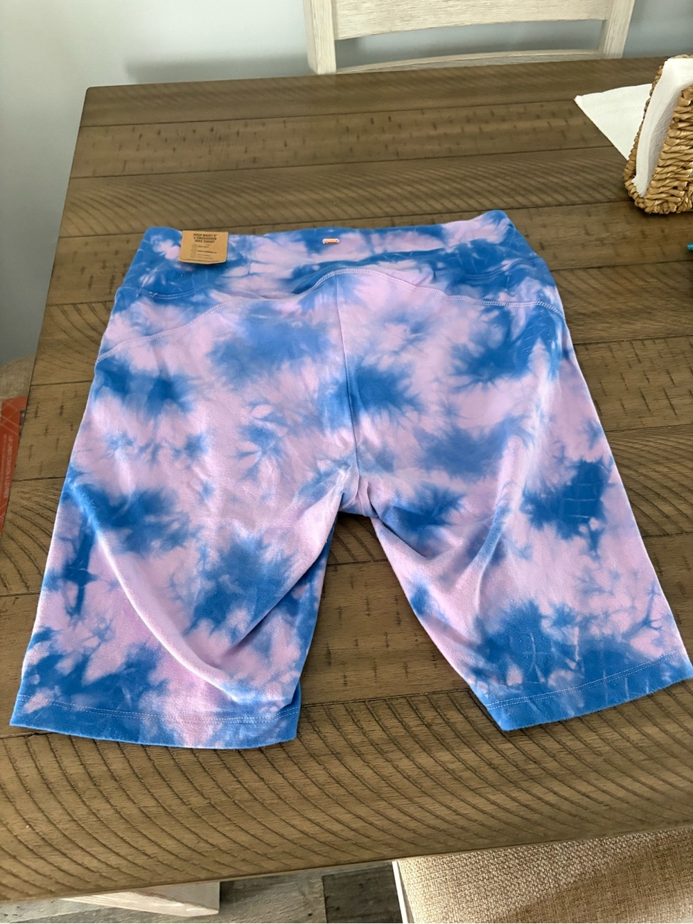 PINK Victoria's Secret 9” Tie-Dye Bike Shorts crossover shorts - Picture 5 of 7